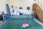Ping pong table, dart board, and bikes available for guest use not on the beach.